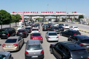 Trakya'daki gümrük kapılarından 2023'te 5,5 milyona yakın araç geçiş yaptı